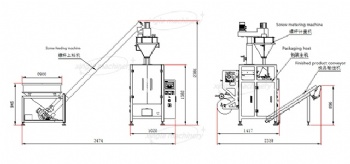 XL-420 vertical automatic powder packing machine