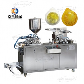 DPP-80 chocolate honey liquid blister packing machine